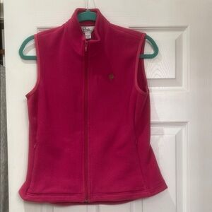 Lilly Pulitzer Bright Pink Sleeveless Vest! Bright & fabulous color!